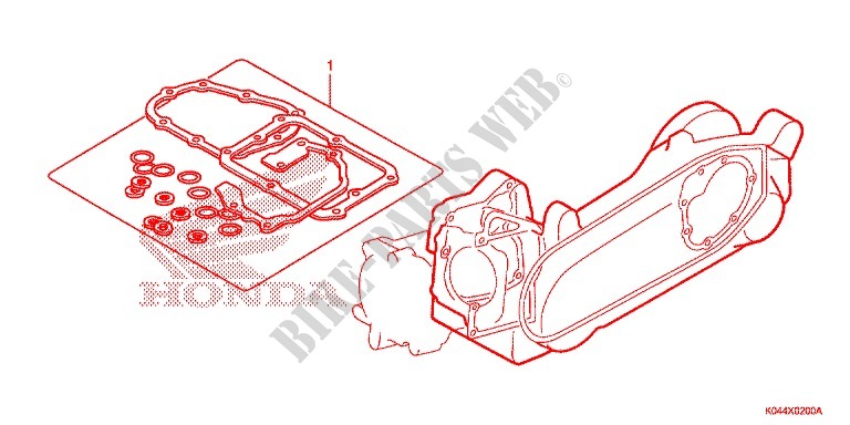 GASKET KIT for Honda FORZA 300 ABS 2015