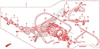 THROTTLE BODY for Honda DEAUVILLE 700 ABS 2011