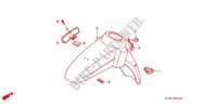 FRONT FENDER for Honda SCOOPY 50 1993
