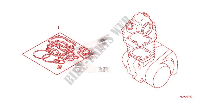 GASKET KIT for Honda PIONEER 1000 M3 EPS 2016