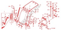 WINDSCREEN   ROOF for Honda 50 GYRO CANOPY 2011