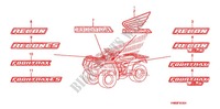 STICKERS for Honda TRX 250 FOURTRAX RECON Electric Shift 2007