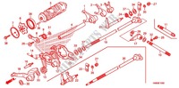 GEARSHIFT DRUM   SHIFT FORK for Honda TRX 250 FOURTRAX RECON Standard 2011