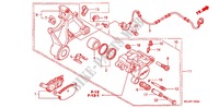 REAR BRAKE CALIPER for Honda CB 1300 SUPER BOL DOR ABS LIMITED EDITION 2006