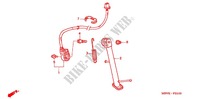 SIDE STAND for Honda CB 400 SS TWO TONES 2008