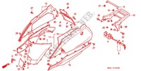 REAR COWL   LUGGAGE CARRIER for Honda LEAD 90 1990