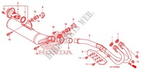 EXHAUST MUFFLER (2) for Honda SPORTRAX TRX 400 X 2011
