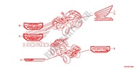 STICKERS for Honda FOURTRAX 420 RANCHER 4X4 AT DCT IRS 2016