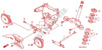STEERING STEM   HORN (CBX125C) for Honda CBX125 CUSTOM 1984