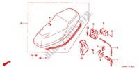 SINGLE SEAT (2) for Honda SPACY 125 LEARNING 2007
