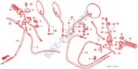 SWITCH    CABLES   LEVERS   GRIPS for Honda SB 50 PAL 1987