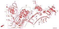 REAR FENDER (CB1100CAD/NAD) for Honda CB 1100 EX ABS, E Package 2017