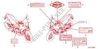 CAUTION LABEL (1) for Honda CB 400 X ABS 2017