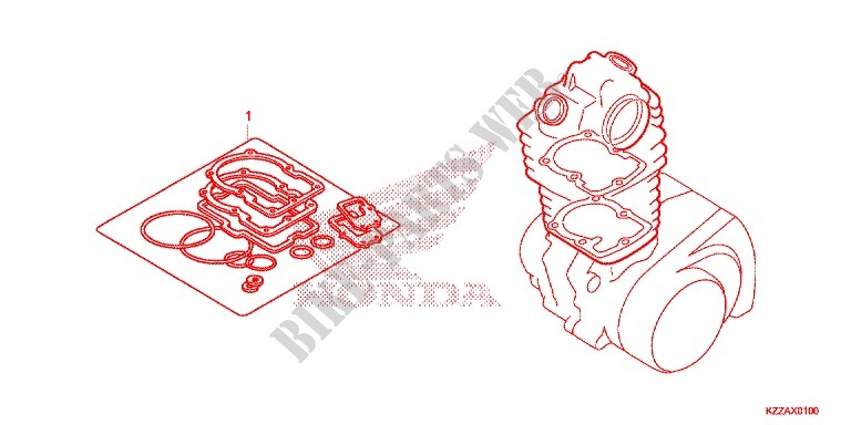 GASKET KIT for Honda CRF 250 RALLYE 2017
