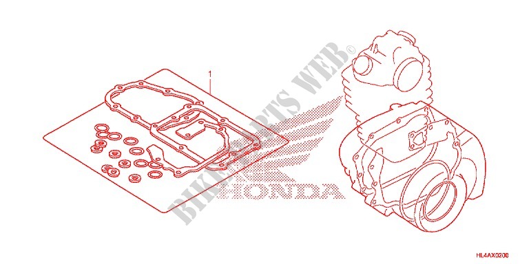 GASKET KIT for Honda PIONEER 1000 M3 2017