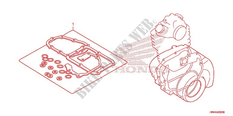GASKET KIT for Honda FOURTRAX 500 FOREMAN 4X4 Electric Shift, Power Steering Camo 2017