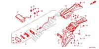 TAILLIGHT (2) for Honda CB 650 F 2014