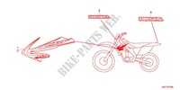 STICKERS for Honda CRF 250 X 2015