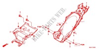 REAR FENDER for Honda NC 750 S Dual Clutch Transmission ABS 2016