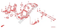 FRAME (NSC50SH8/9/B/E) for Honda 50 DIO CESTA 2011