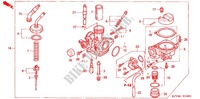 CARBURETOR O.P. KIT for Honda EX5 DREAM 100, Electric start 2012