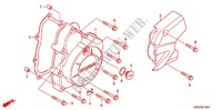LEFT CRANKCASE COVER   ALTERNATOR (2) for Honda WAVE 110 R, Spoked wheels, Kick start 2012