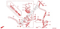 FRONT BRAKE MASTER CYLINDER (VT400C2/C2F) for Honda VT 400 SHADOW 2010