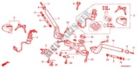 HANDLEBAR   TRIPLE CLAMP   STEERING STEM (CBR150R5/6/7/B/C/D) for Honda CBR 150 R 2005
