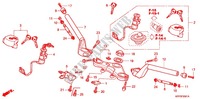 HANDLEBAR   TRIPLE CLAMP   STEERING STEM (CBR150R5/6/7/B/C/D) for Honda CBR 150 R 2008