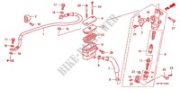 REAR BRAKE MASTER CYLINDER (CBR150R3 7) for Honda CBR 150 M 2003