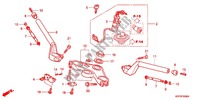 HANDLEBAR   TRIPLE CLAMP   STEERING STEM (CBR150R3/4) for Honda CBR 150 M RED 2004