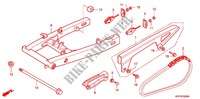 SWING ARM (CBR150R3 7) for Honda CBR 150 M RED 2004