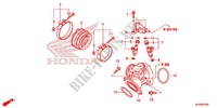 INTAKE MANIFOLD for Honda SHADOW VT 750 AERO C-ABS RED 2015