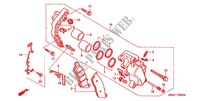 FRONT BRAKE CALIPER for Honda SHADOW VT 750 CLASSIC EDITION 2000