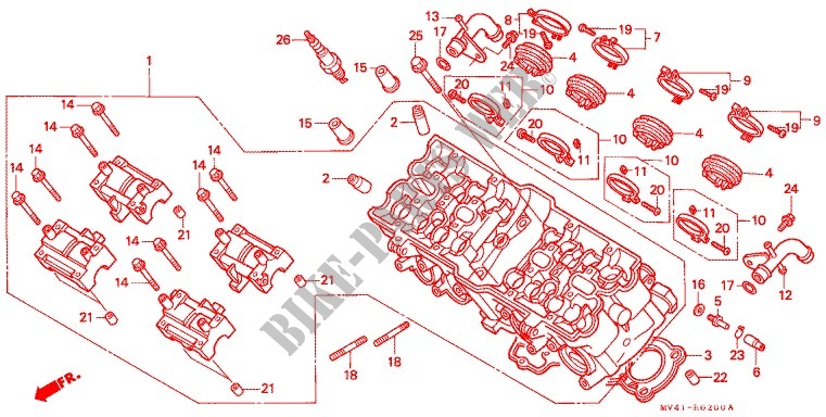 CBR400RR Honda Sump Gasket MV4