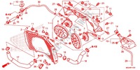 RADIATOR for Honda CROSSTOURER 1200 DCT ABS RED 2017
