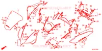 FRONT COWL for Honda VFR 800 2017