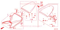 SINGLE SEAT (2) for Honda VFR 800 2017