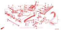 SWINGARM   CHAIN CASE for Honda VFR 800 2017
