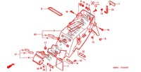 REAR FENDER for Honda VTR 1000 FIRE STORM 1997