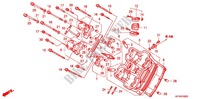 FRONT CYLINDER HEAD for Honda VTR 250 PGMFI 2012