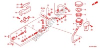REAR BRAKE MASTER CYLINDER for Honda VTX 1800 F Specification 1 2008