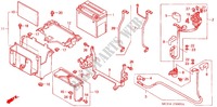 TOOLS   BATTERY BOX for Honda VTX 1800 F Specification 1 2008