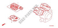 GASKET KIT for Honda VTX 1800 R Black crankcase, Chromed forks cover, Radiato cover black 2005