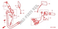 HANDLE SWITCH   CABLE   GRIP for Honda VTX 1800 RETRO CAST 2003
