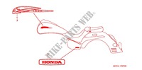 EMBLEM/STRIPE  for Honda VTX 1800 RETRO CAST 2003