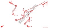 KICK STARTER ARM   BRAKE PEDAL   GEAR LEVER for Honda XR 100 1990