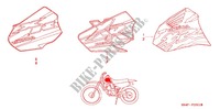 STICKERS ('98/'99/'00) for Honda XR 100 2000