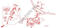 HANDLEBAR   TRIPLE CLAMP   STEERING STEM (XR2503/5/6/7) for Honda XR 250 2004