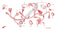 WIRE HARNESS/BATTERY for Honda XR 250 L 1993